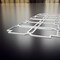 Ekena Millwork Large Englewood Decorative Fretwork Wall Panels in Architectural PVC, 23 3/8"W x 23 3/8"H x 3/8"T WALP24X24EWD - alternate 2
